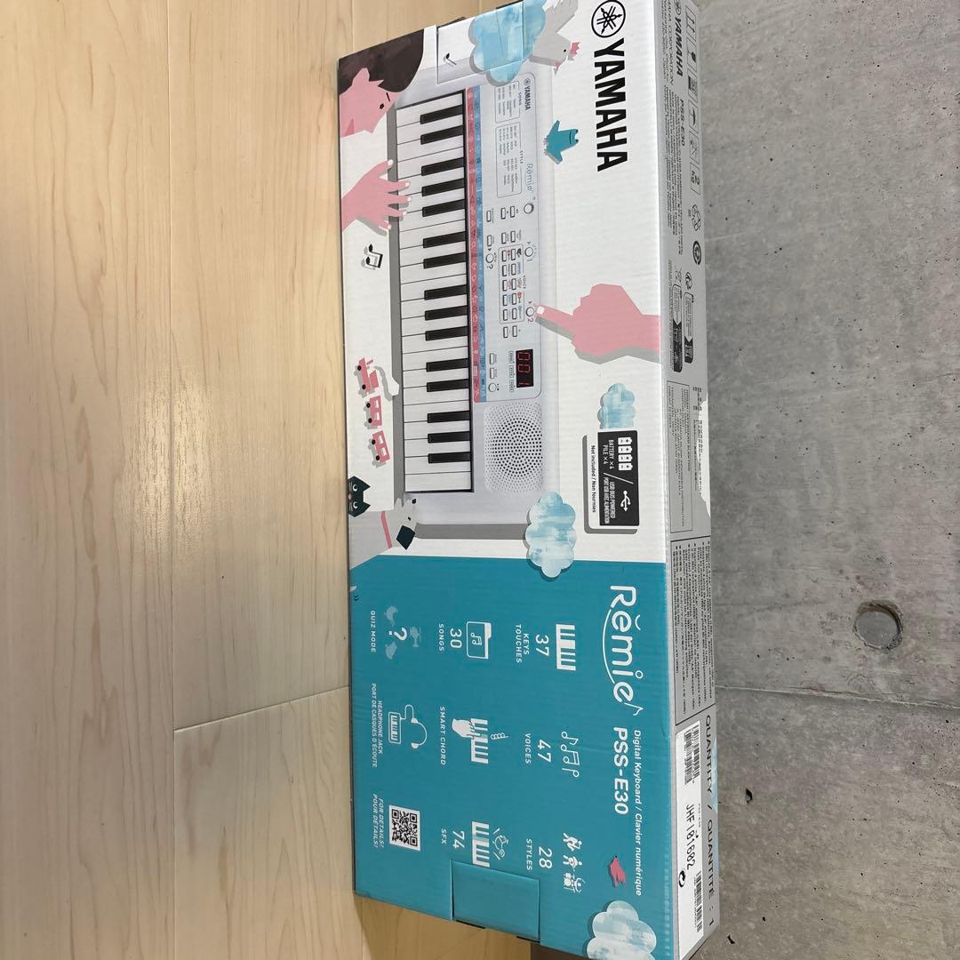 【新品】ヤマハ 電子キーボード PSS-E30 Remie ホワイト