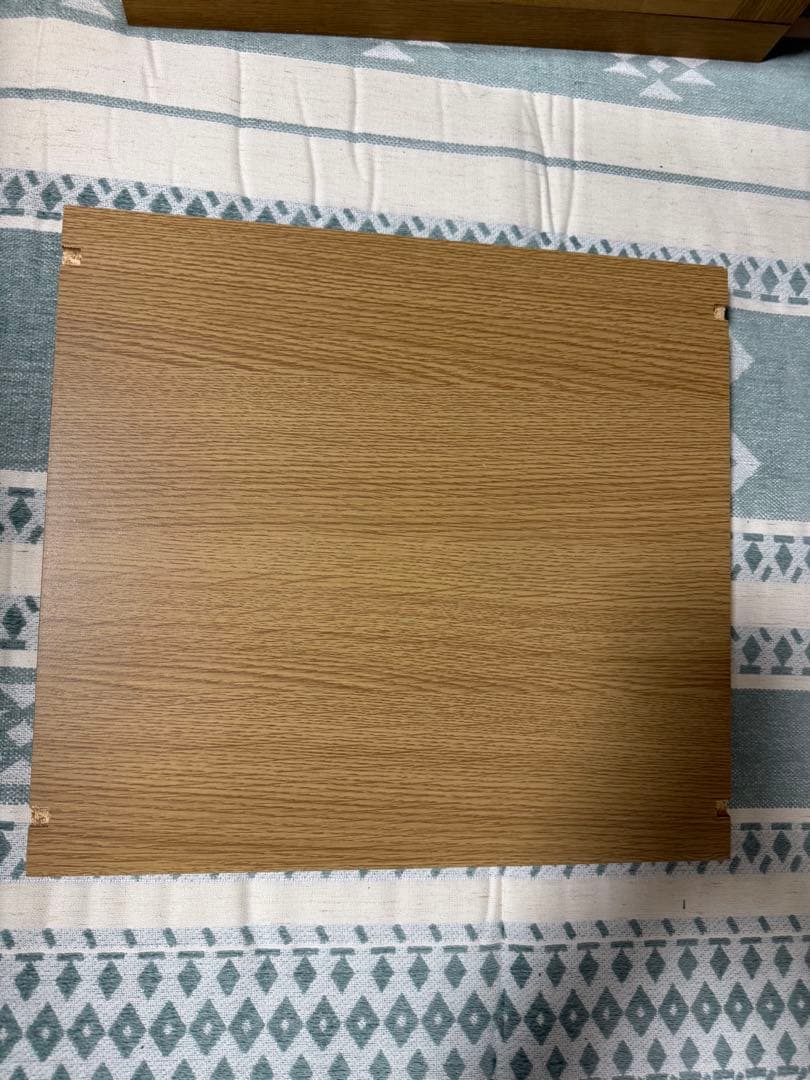 無印良品木製キャビネット　ガラス扉　オーク材突板 幅４４×奥行４４×高さ８３ｃｍ