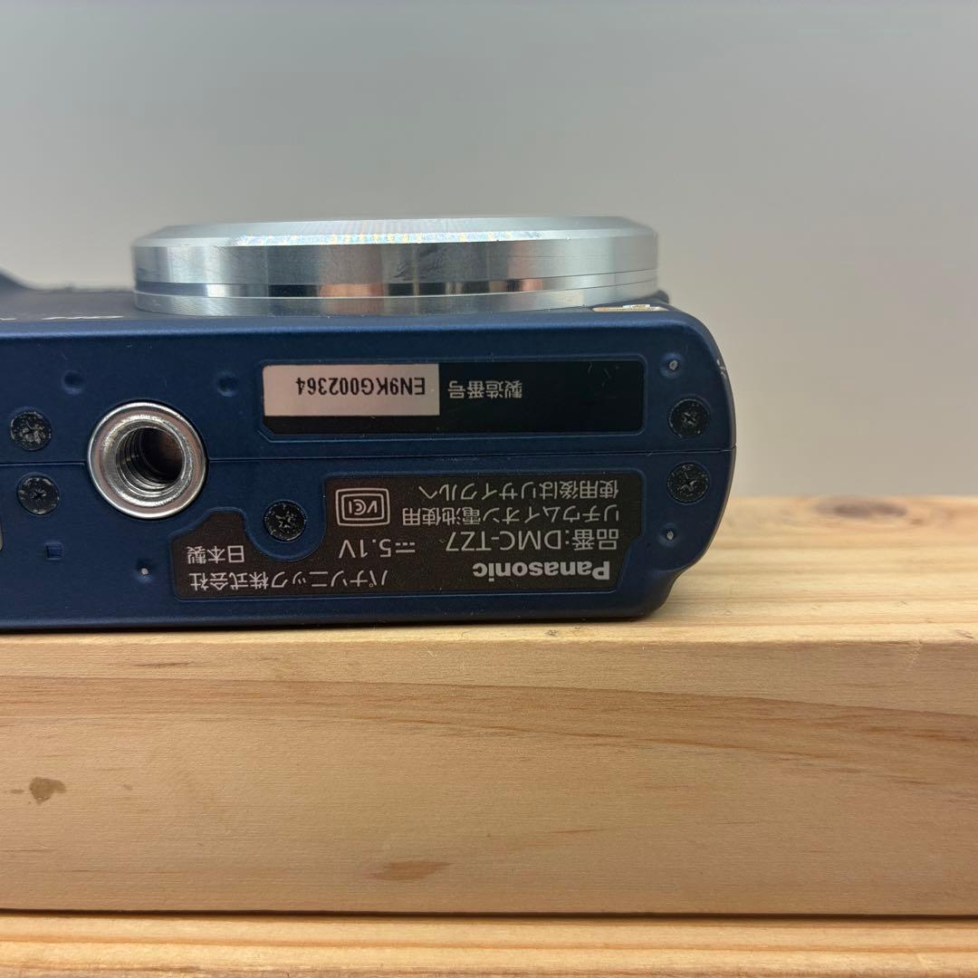 パナソニック ルミックス DMC-TZ7 ネイビー ブルー コンデジ