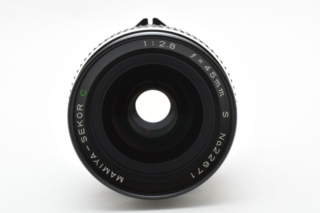 【美品】MAMIYA-SEKOR C 45mm F2.8 S M645 中判