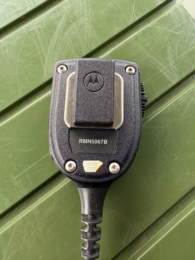 【実物】motorola commanderⅡ ハンドマイク