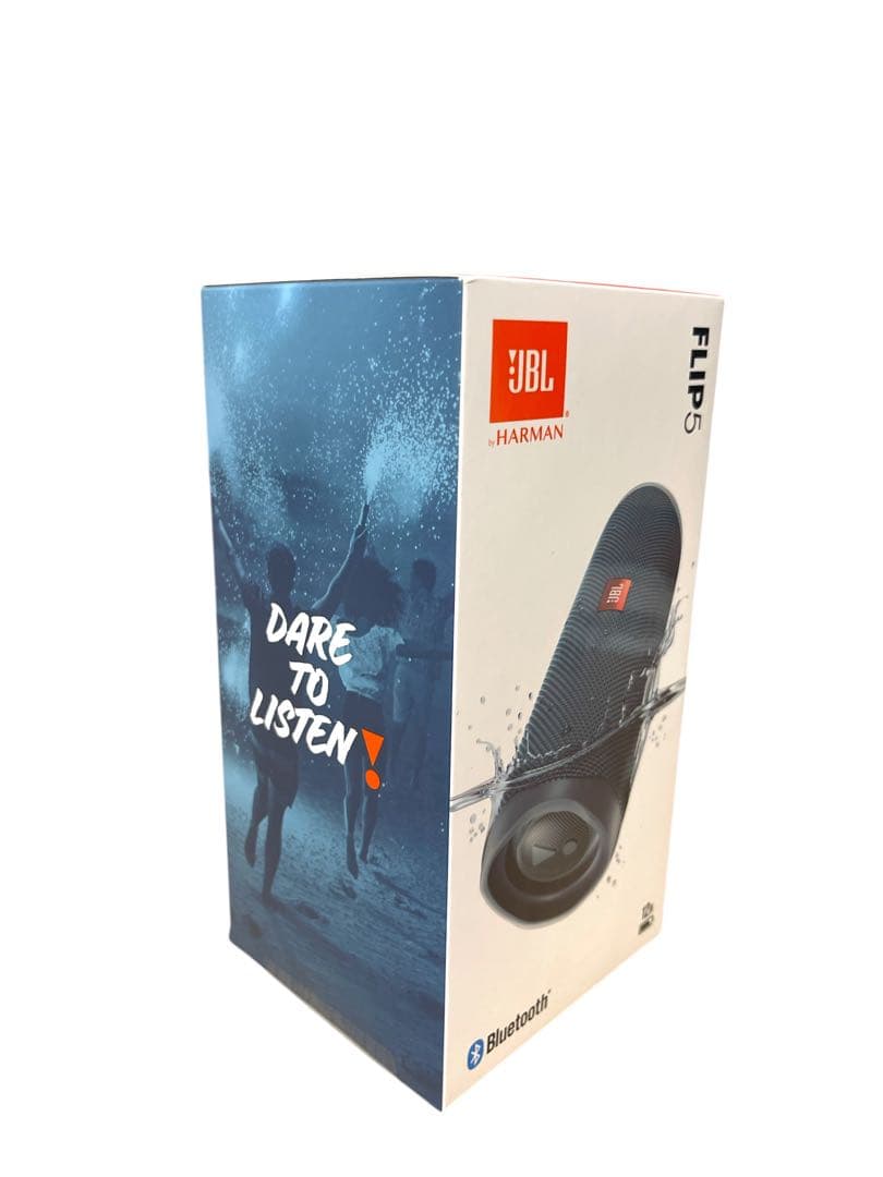 動作確認済みJBL FLIP5 ネイビー　Bluetooth 付属品と説明書付き