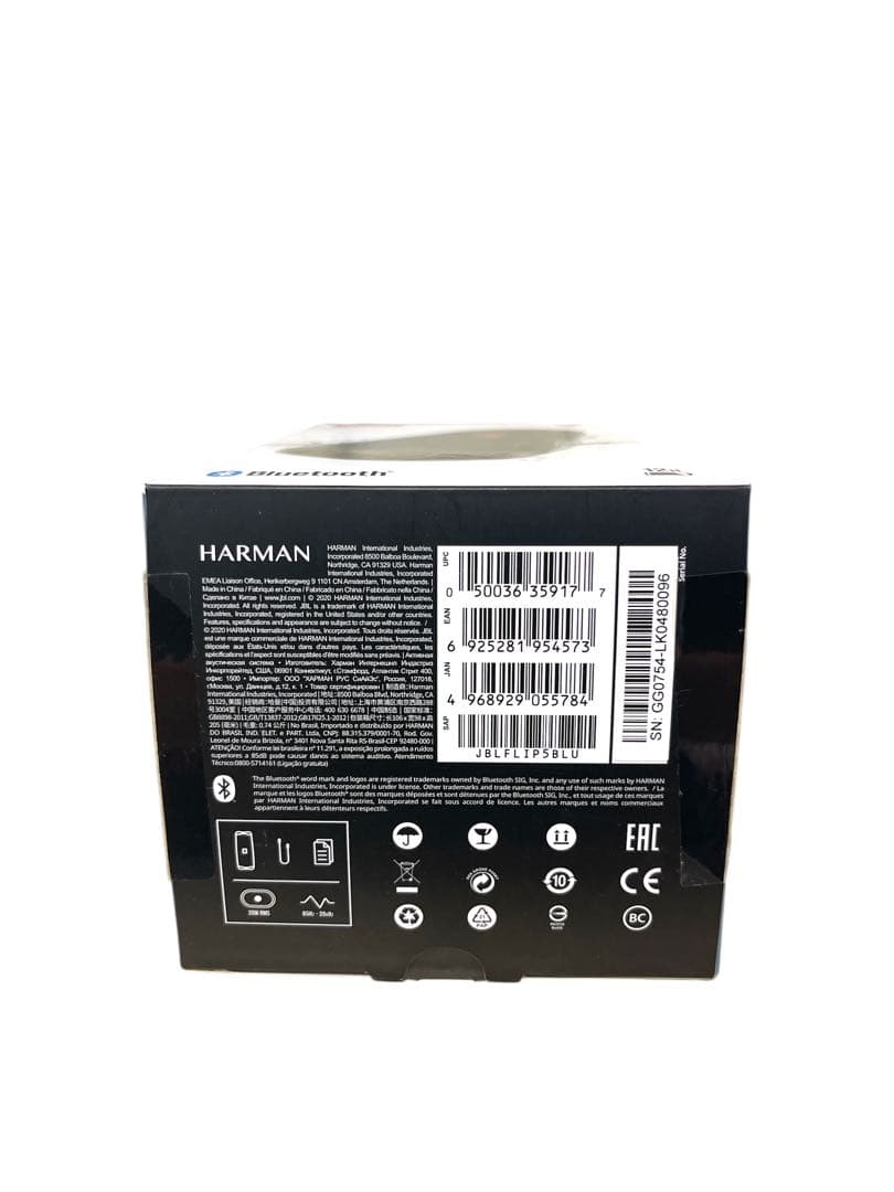 動作確認済みJBL FLIP5 ネイビー　Bluetooth 付属品と説明書付き