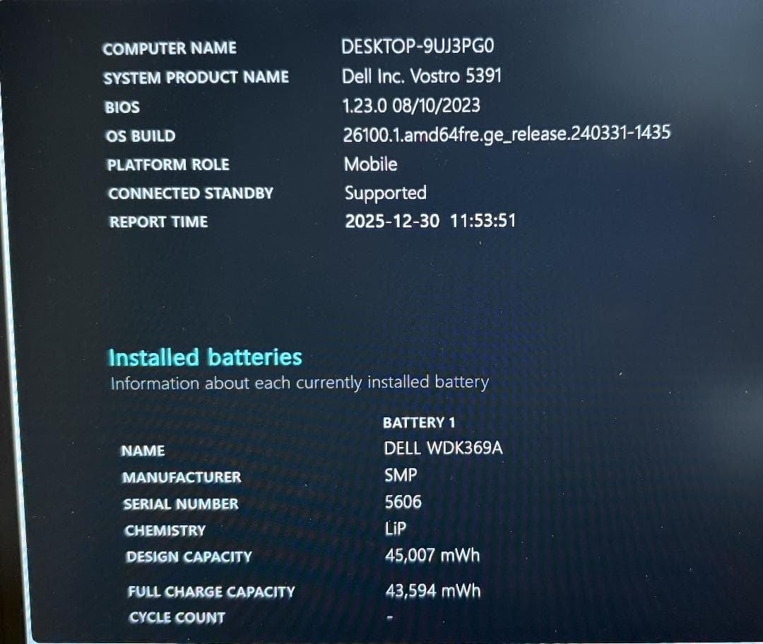 DELL LATITUDE 5320 i5-1135G7 ジャンク