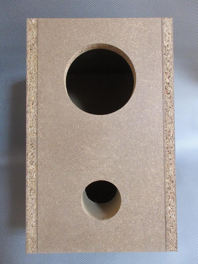 ★スピーカー エンクロージャー◇10cm用バスレフ型★ペア◇未使用未塗装