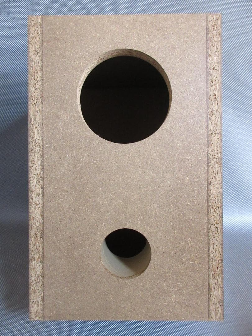 ★スピーカー エンクロージャー◇10cm用バスレフ型★ペア◇未使用未塗装