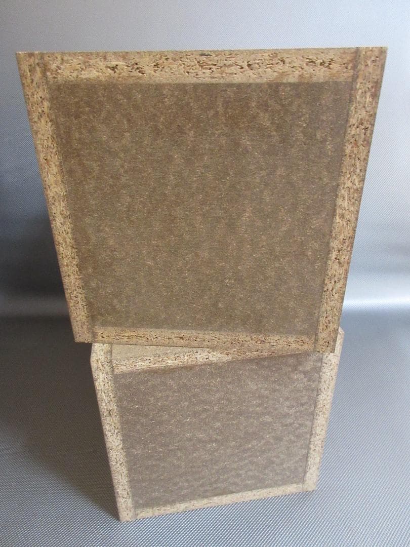 ★スピーカー エンクロージャー◇10cm用バスレフ型★ペア◇未使用未塗装