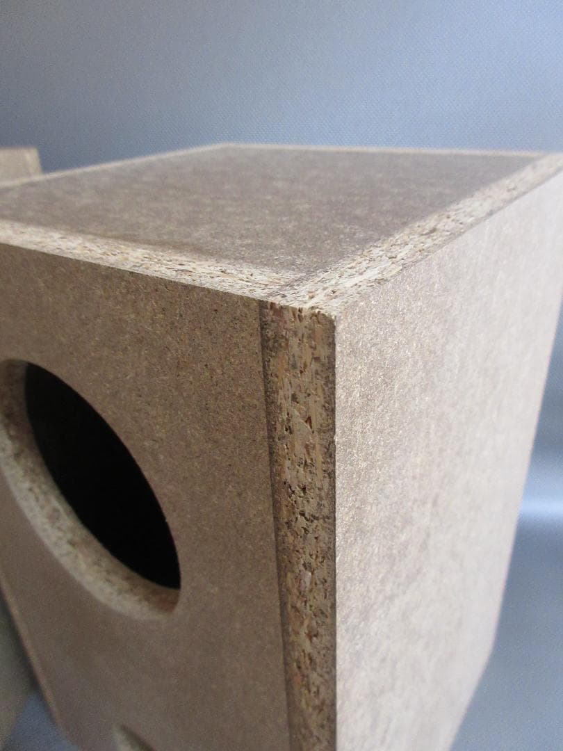 ★スピーカー エンクロージャー◇10cm用バスレフ型★ペア◇未使用未塗装