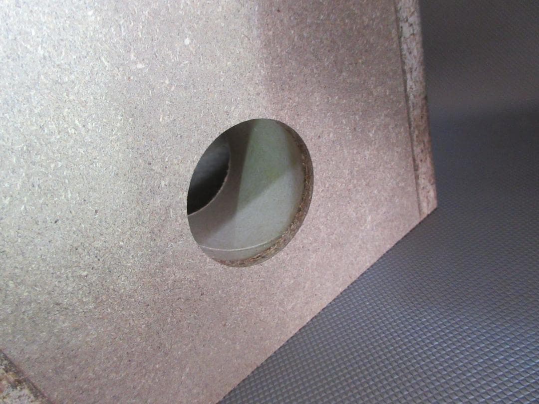 ★スピーカー エンクロージャー◇10cm用バスレフ型★ペア◇未使用未塗装