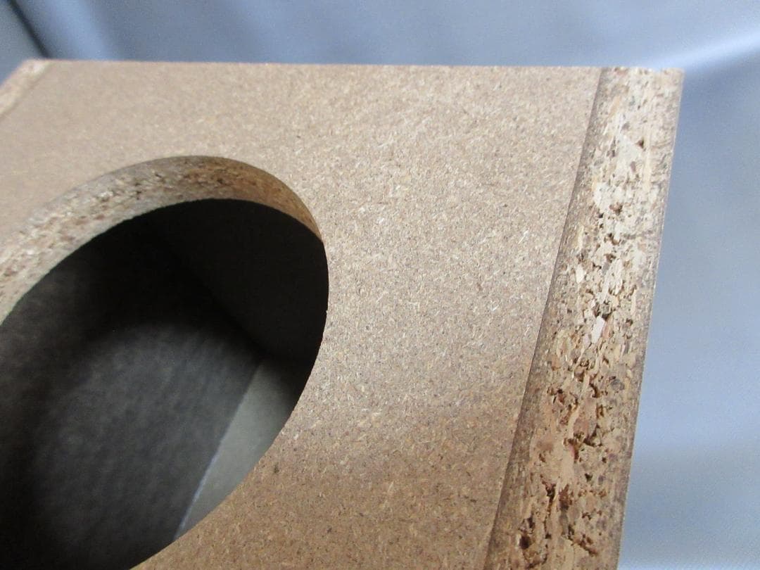 ★スピーカー エンクロージャー◇10cm用バスレフ型★ペア◇未使用未塗装