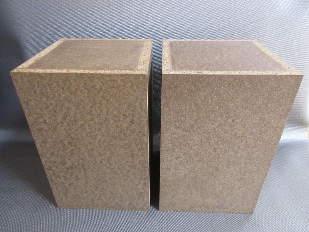 ★スピーカー エンクロージャー◇10cm用バスレフ型★ペア◇未使用未塗装