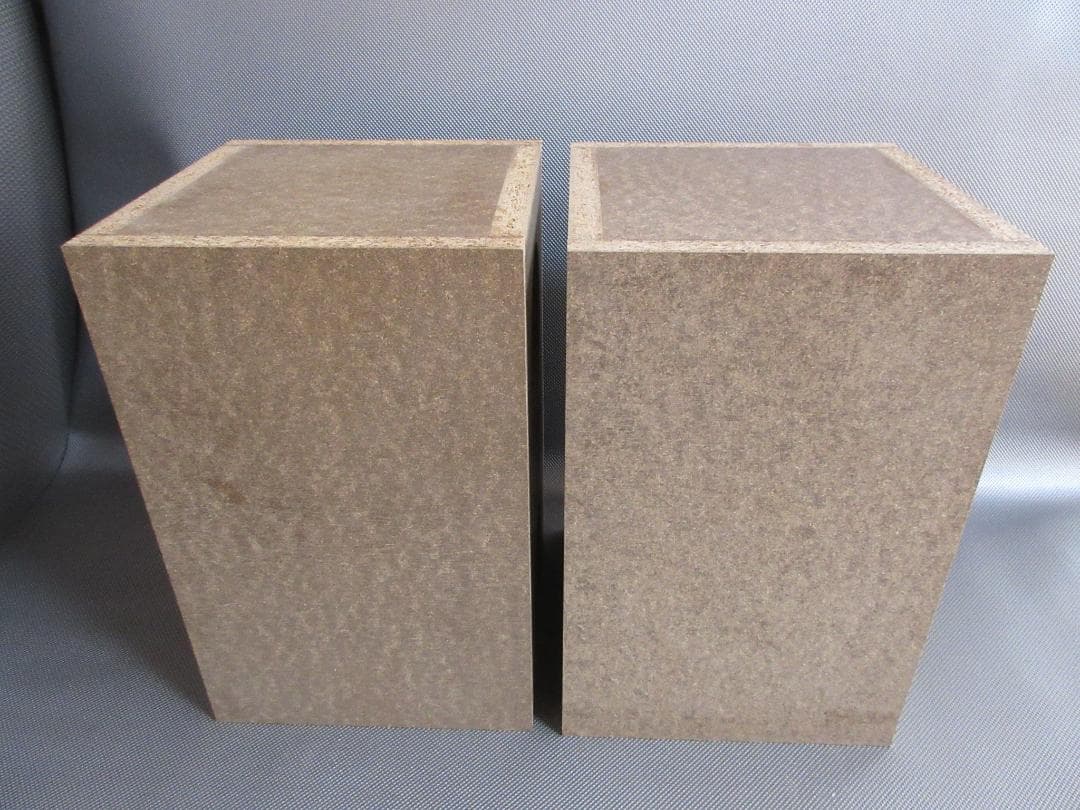 ★スピーカー エンクロージャー◇10cm用バスレフ型★ペア◇未使用未塗装