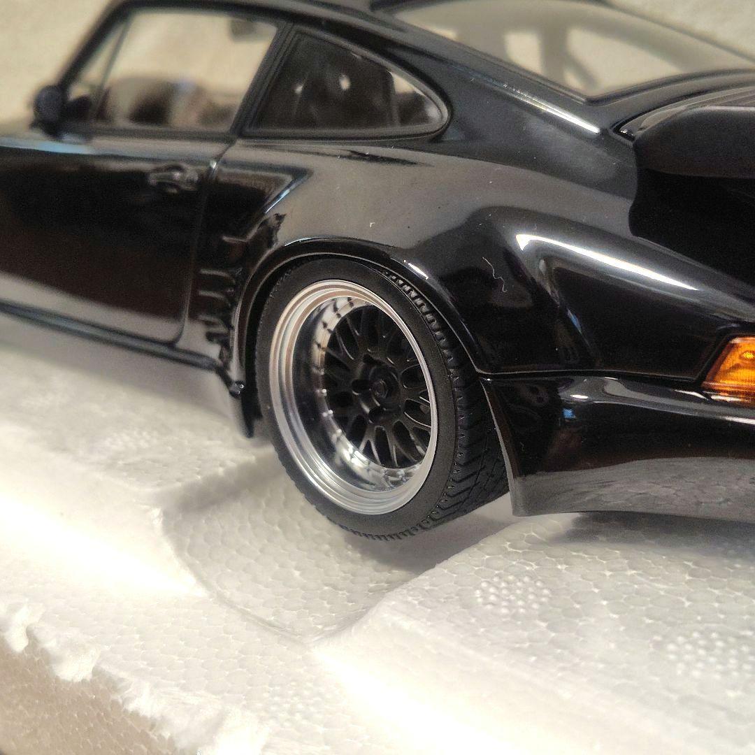 オートアート 1/18 湾岸ミッドナイト　ブラックバード　ポルシェ911ターボ