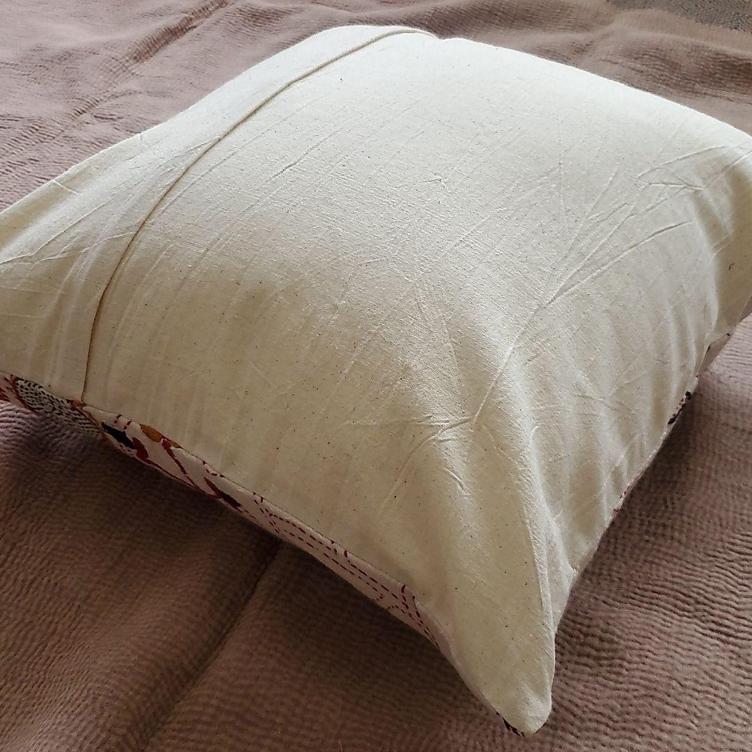 ●Special手刺繍ラリーキルト　クッションカバー　A