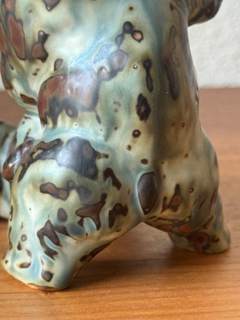 希少1940年代 ロイヤルコペンハーゲン 熊の親子 20240 クヌード・キーン