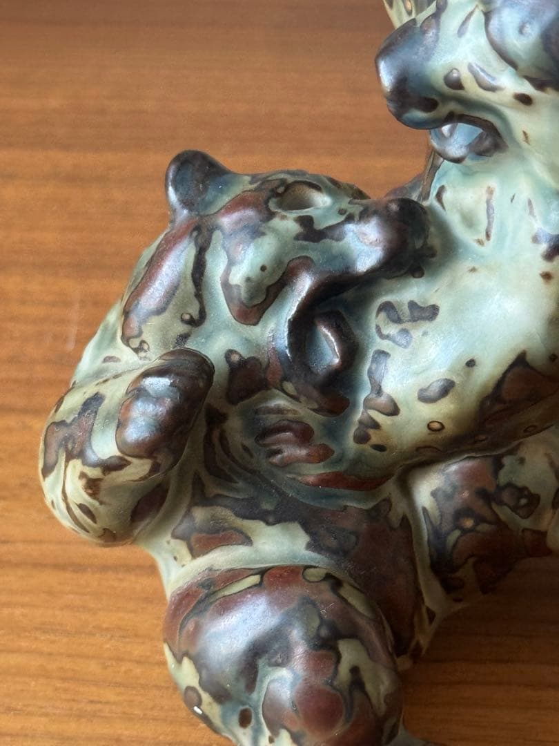 希少1940年代 ロイヤルコペンハーゲン 熊の親子 20240 クヌード・キーン