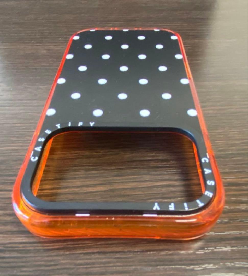 ケースティファイ☆iPhone17 Pro☆ドット柄☆美品☆