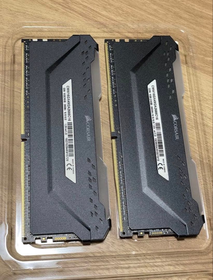 【ジャンク】CORSAIR VENGEANCE RGB PRO 16GB