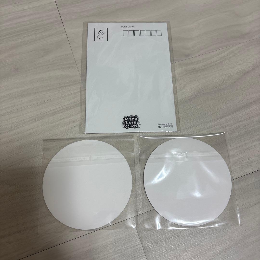 まじめにヤバシティ トントン ポストカード コースター まじヤバ