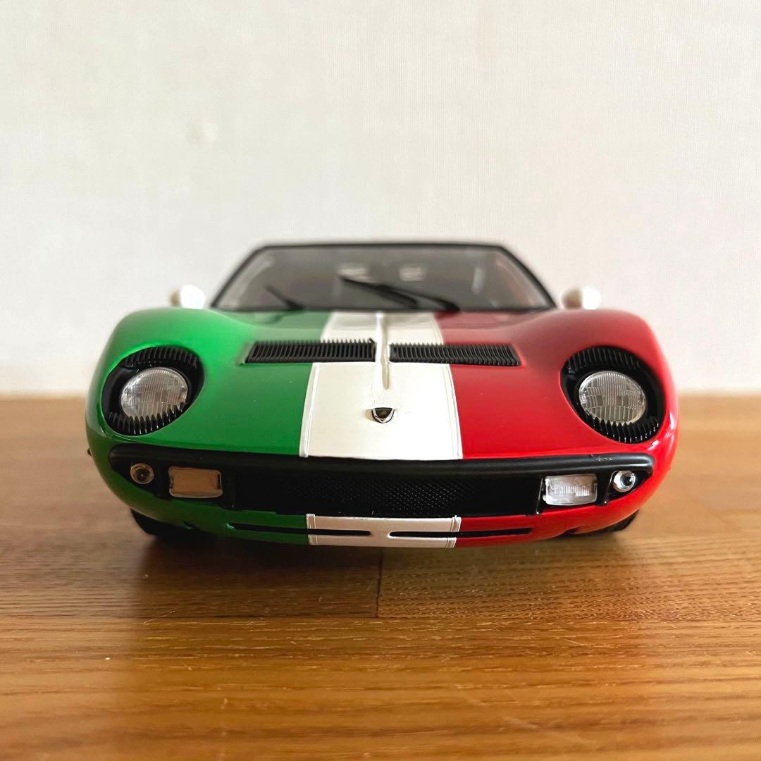 【非売品 池沢早人師】 1/18 京商 ランボルギーニ ミウラ P400＃67