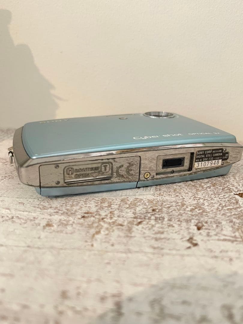 SONY Cyber-shot DSC-T33 ライトブルー 動作確認済