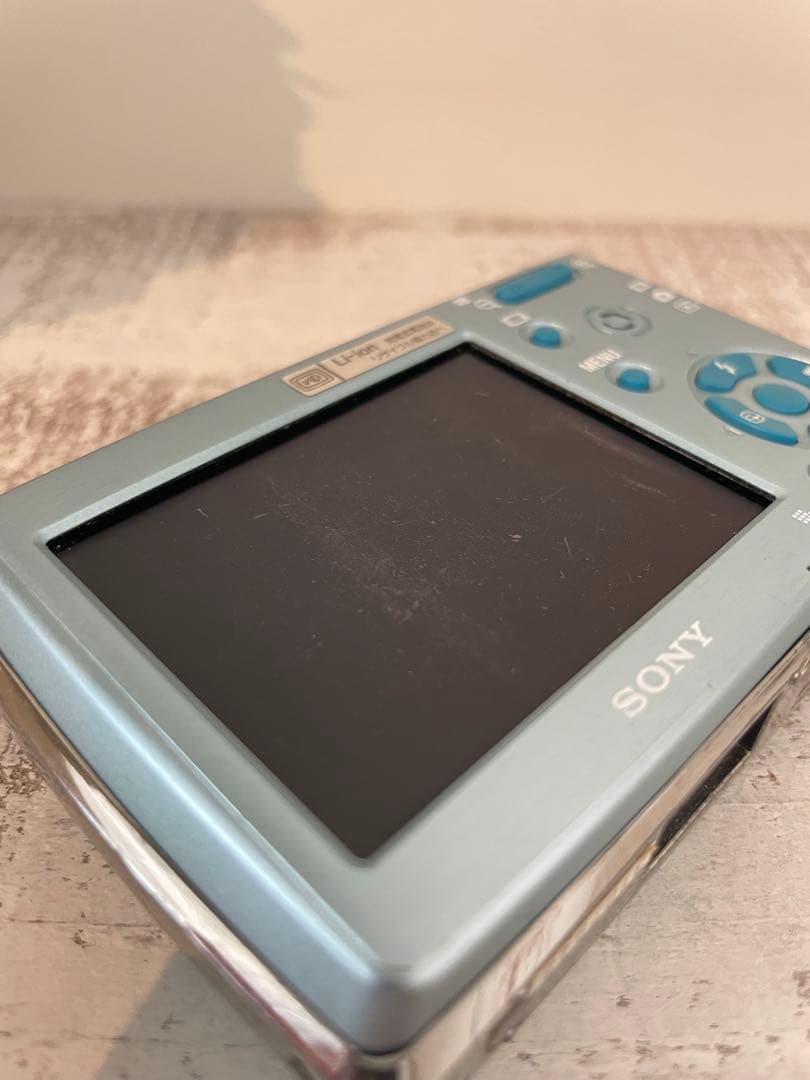 SONY Cyber-shot DSC-T33 ライトブルー 動作確認済