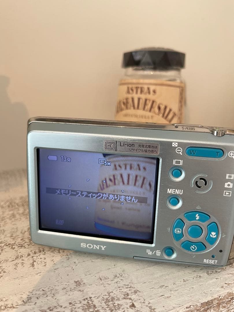 SONY Cyber-shot DSC-T33 ライトブルー 動作確認済