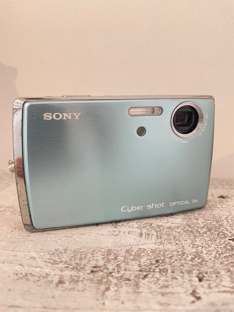 SONY Cyber-shot DSC-T33 ライトブルー 動作確認済