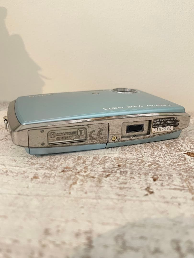 SONY Cyber-shot DSC-T33 ライトブルー 動作確認済