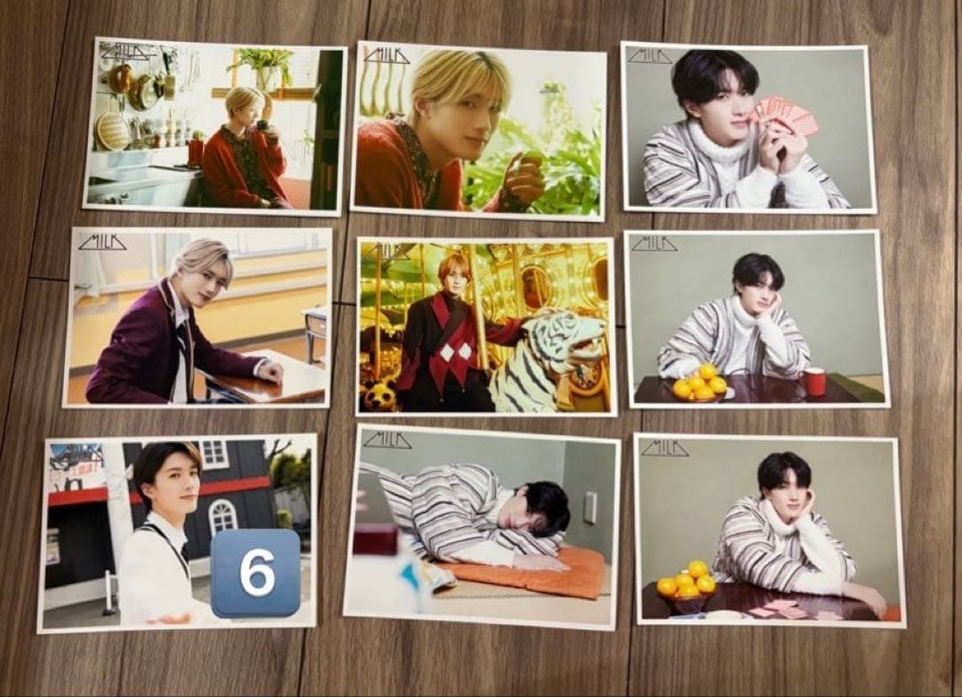 M!LK 山中柔太朗 生写真 まとめ売り