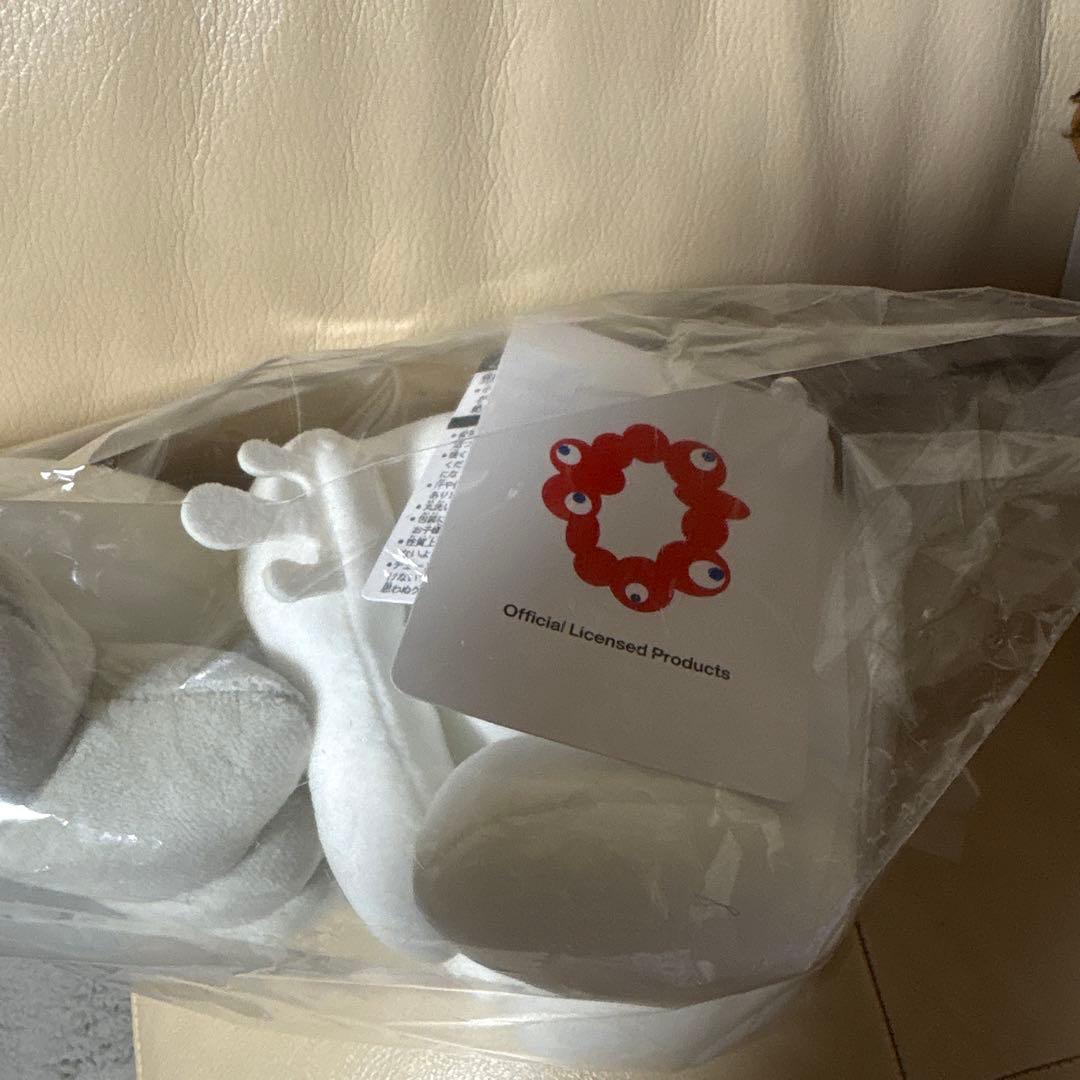 【M】お手玉風ぬいぐるみ 白ミャクミャク　大阪関西万博限定　Mサイズ