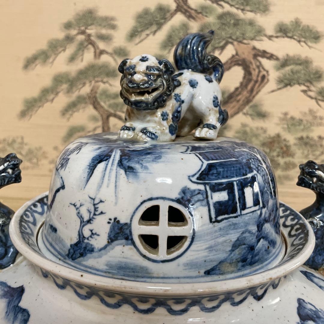 鍋島藩　鍋島焼　九州系　香炉