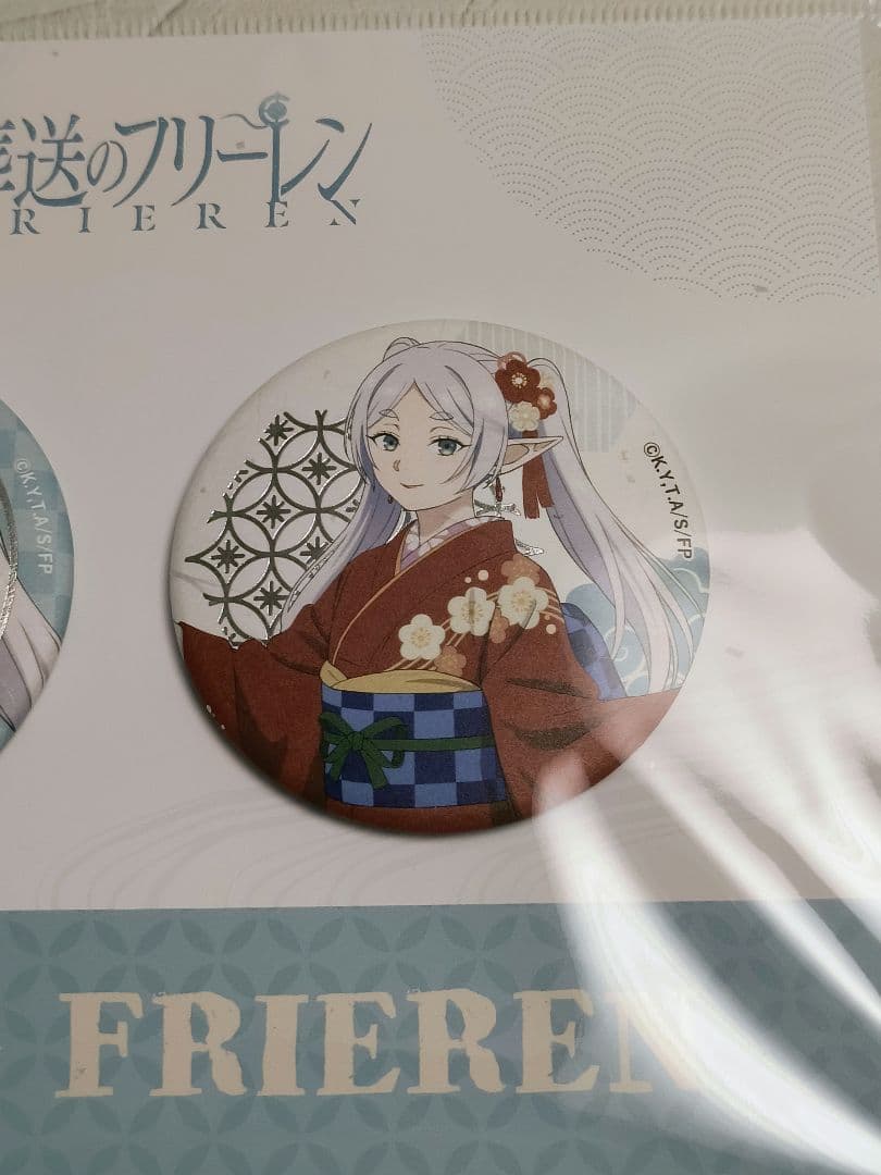 葬送のフリーレン　描き下ろし　缶バッジ　フリーレン　TaS10th Ver.