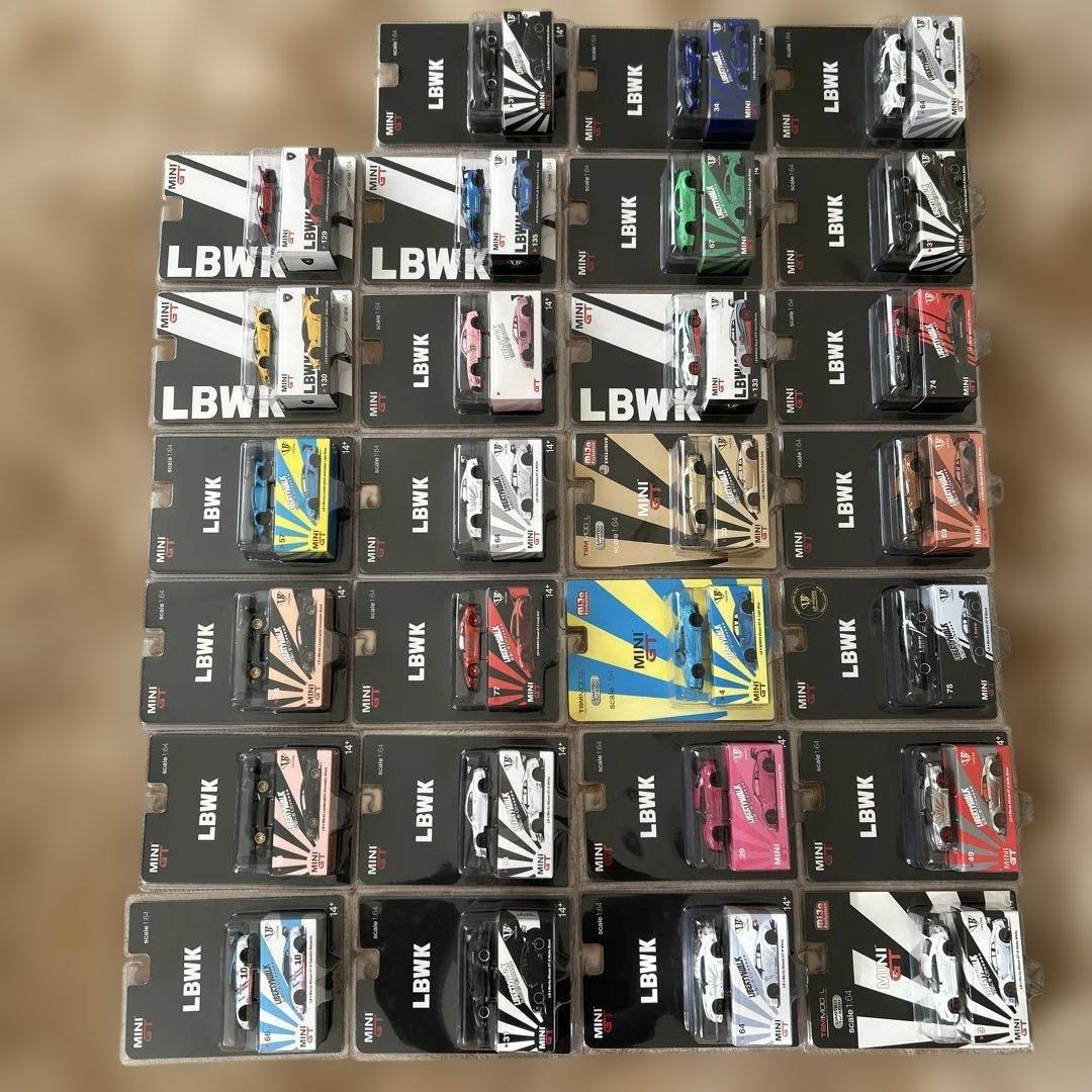 LIBERTY WALK MINI GT ミニカー 27台セット