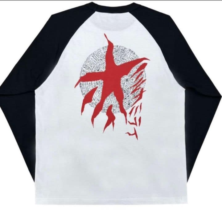 ハルカミライ 赤星ラグラン Tシャツ Lサイズ