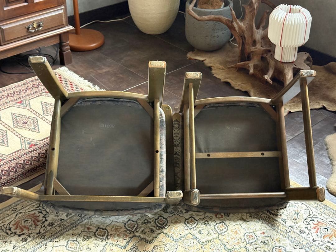 Chitano　チターノ　アームチェア　椅子　ウッドチェア　レトロ　nZ