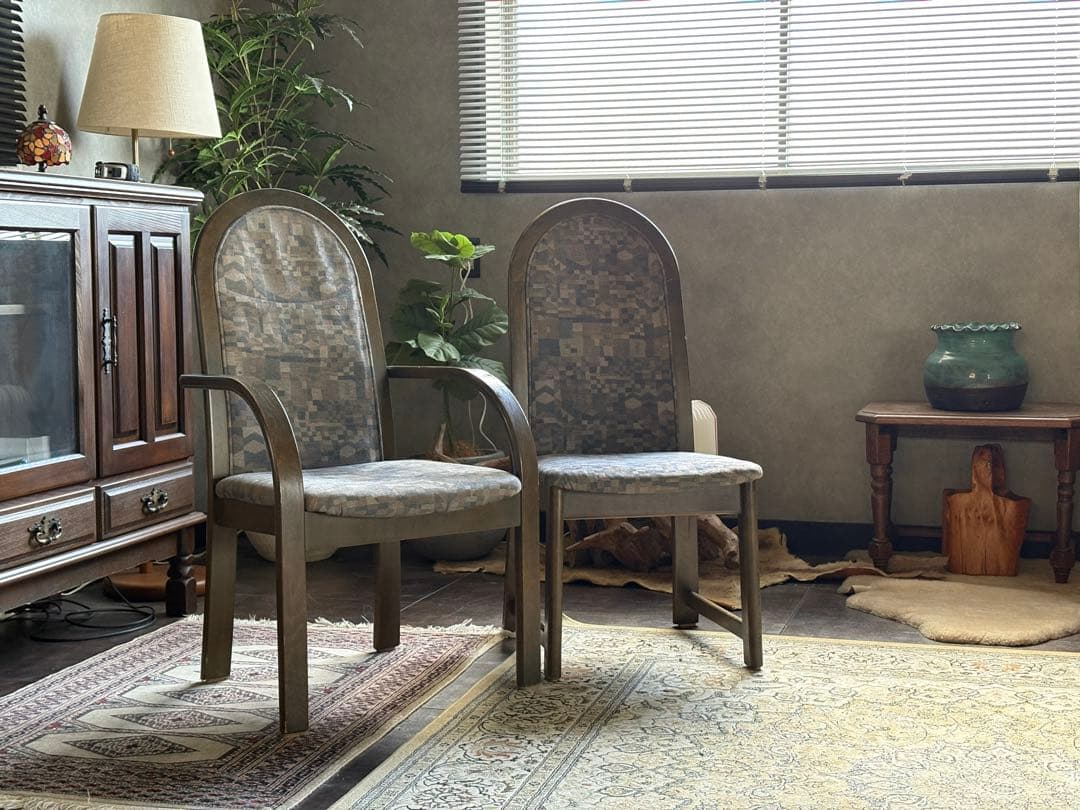 Chitano　チターノ　アームチェア　椅子　ウッドチェア　レトロ　nZ