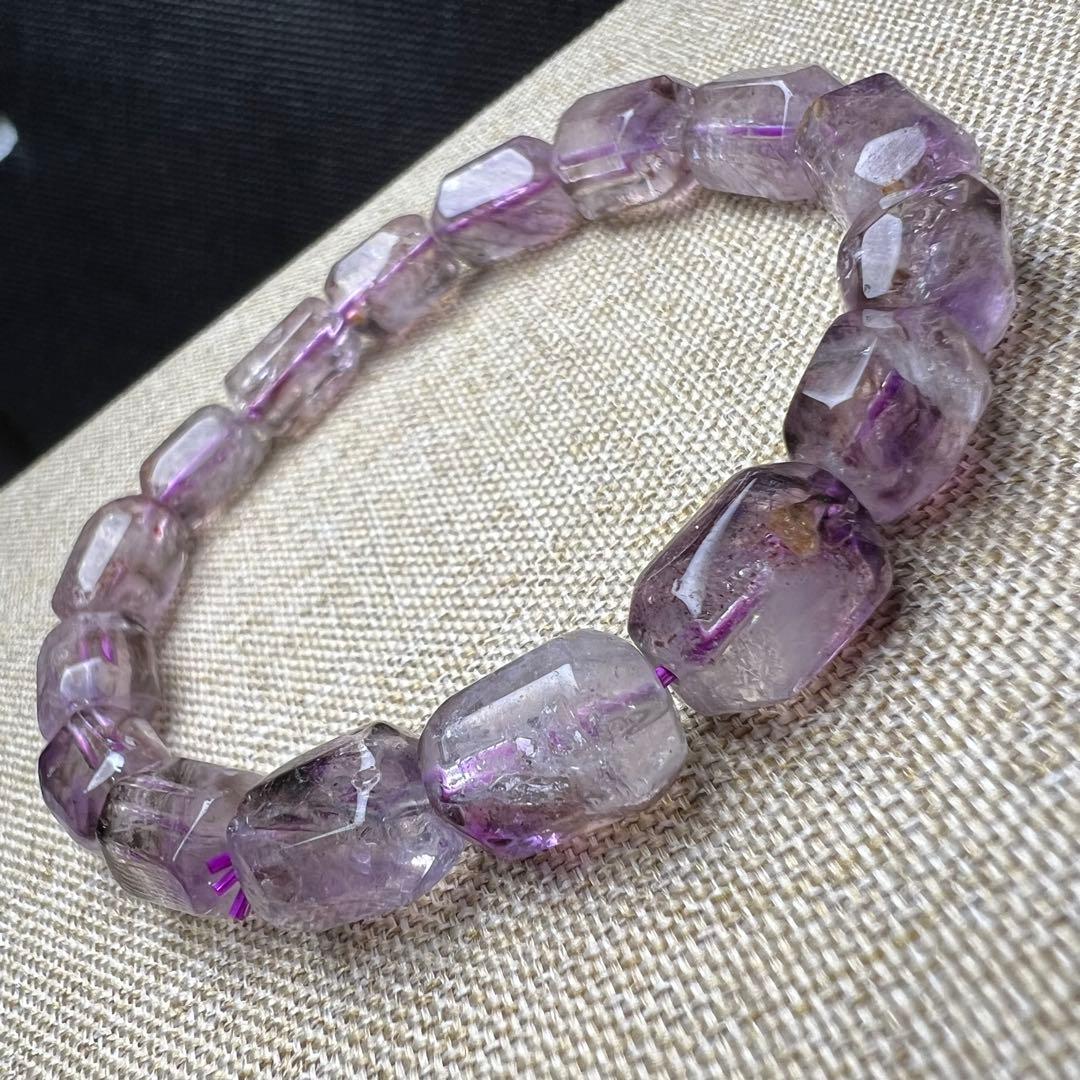 【710033】スーパーセブン タンブル型 9mm*12mm ブレスレット