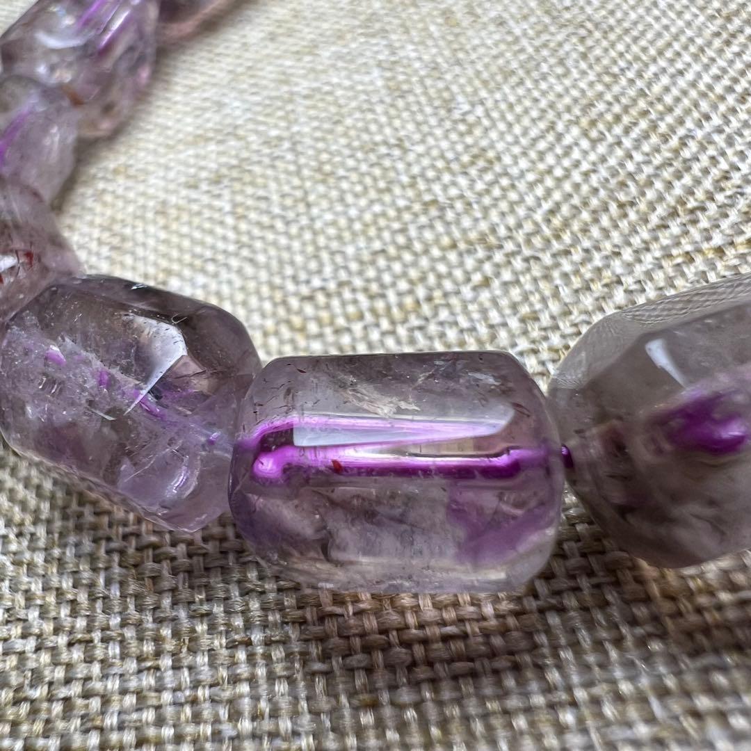 【710033】スーパーセブン タンブル型 9mm*12mm ブレスレット