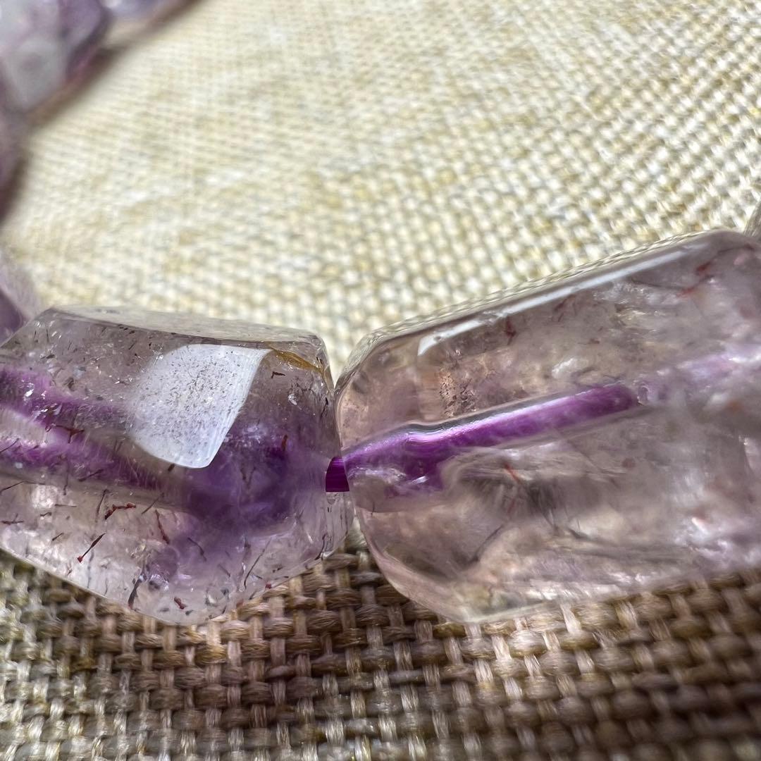 【710033】スーパーセブン タンブル型 9mm*12mm ブレスレット