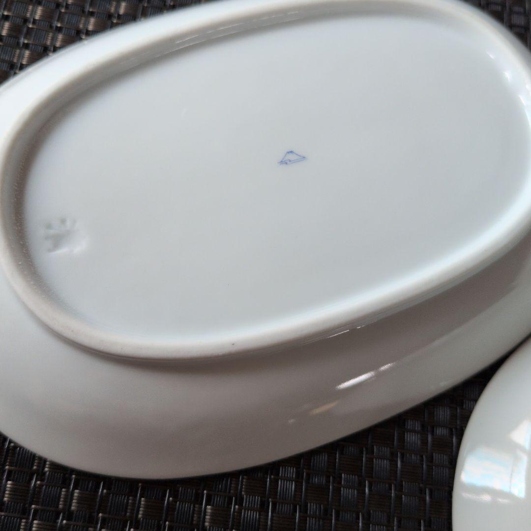 新品未使用　深川製磁　取り皿2枚セット　宮内庁御用達　希少品