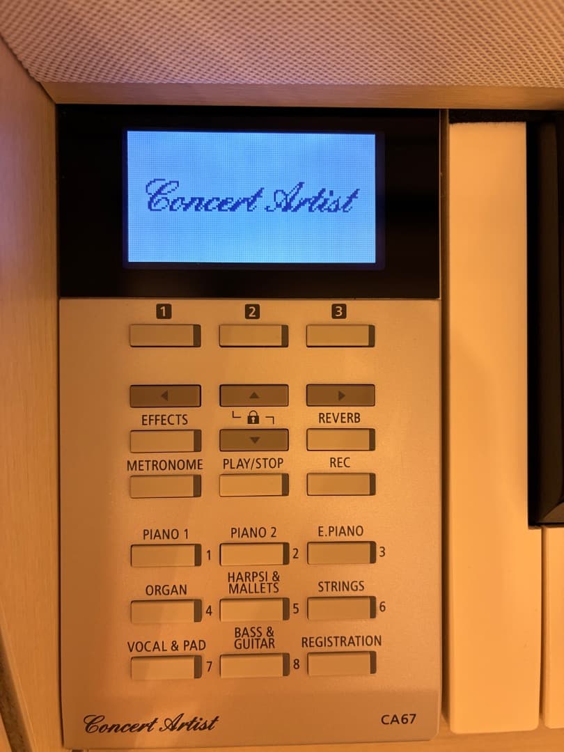 【引取か専門配送：自由が丘】KAWAI 電子ピアノ CA67A （2017年製）