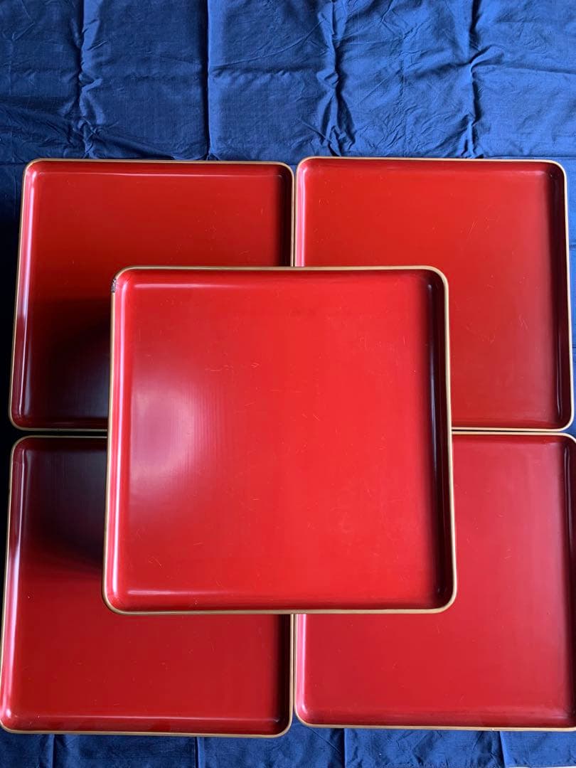 アンティーク　膳　会席膳　お膳　食膳　箱　骨董　脚付膳　盆　昭和　漆塗　木製