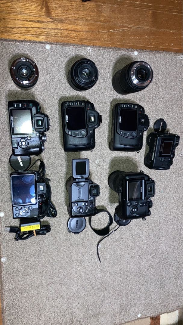 デジタル一眼レフカメラセット　ジャンク品　まとめ売り
