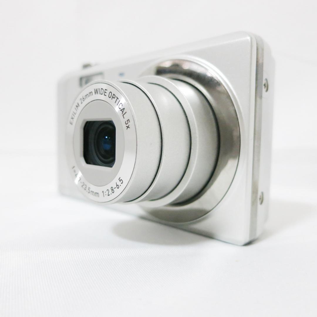 ◆美品◆ CASIO EXILIM EX-ZS6 シルバー デジタルカメラ