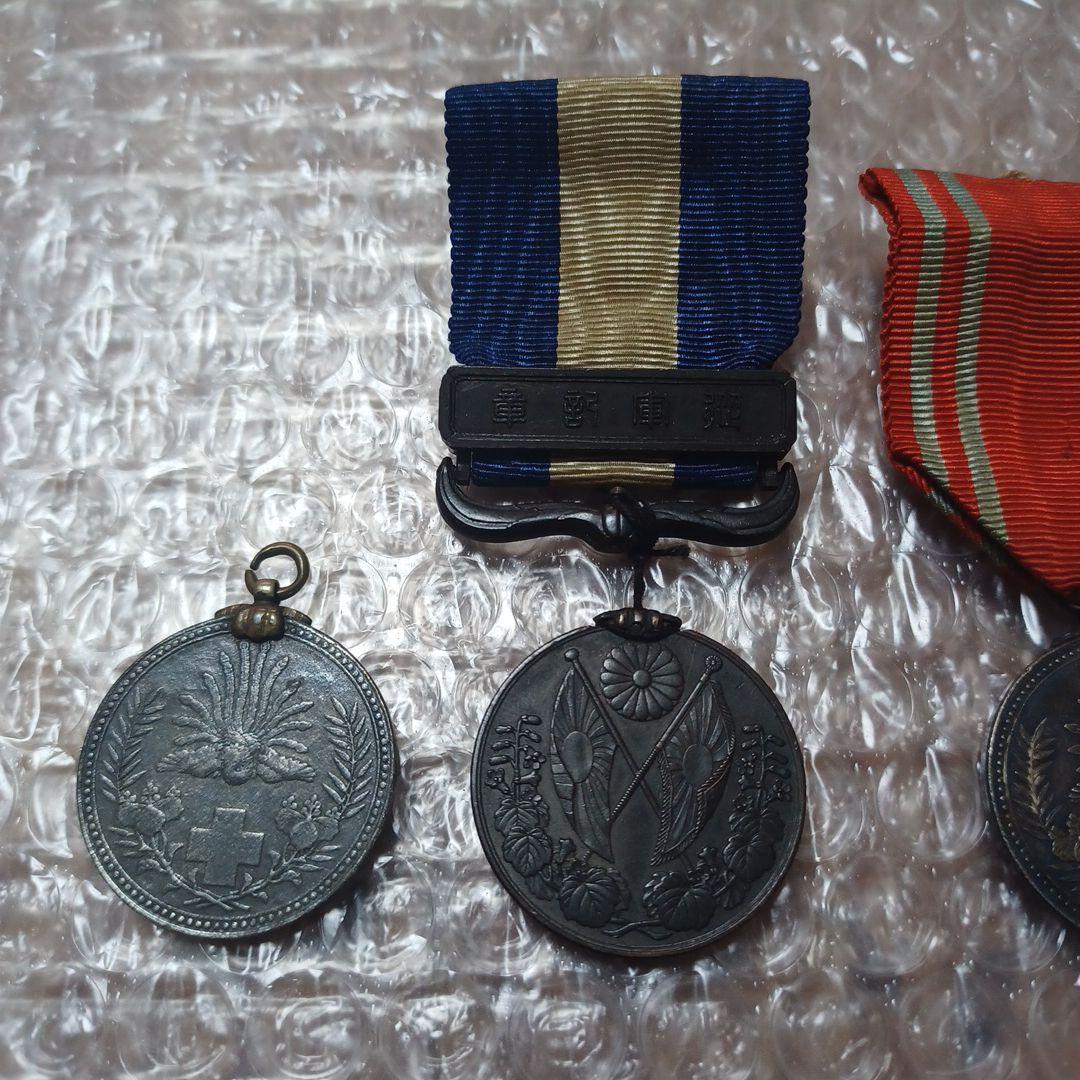 334 勲章4点セット　戦没　日本赤十字社　当時物