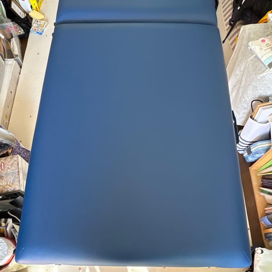 送料込み/折りたたみマッサージベッドV-004木製/長さ185cm×幅70cm