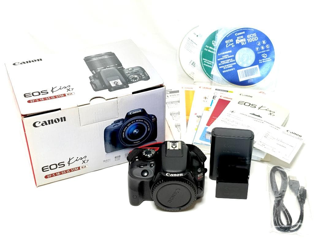 【元箱付き】 Canon EOS Kiss X7 ボディ　動作良好・返品保証