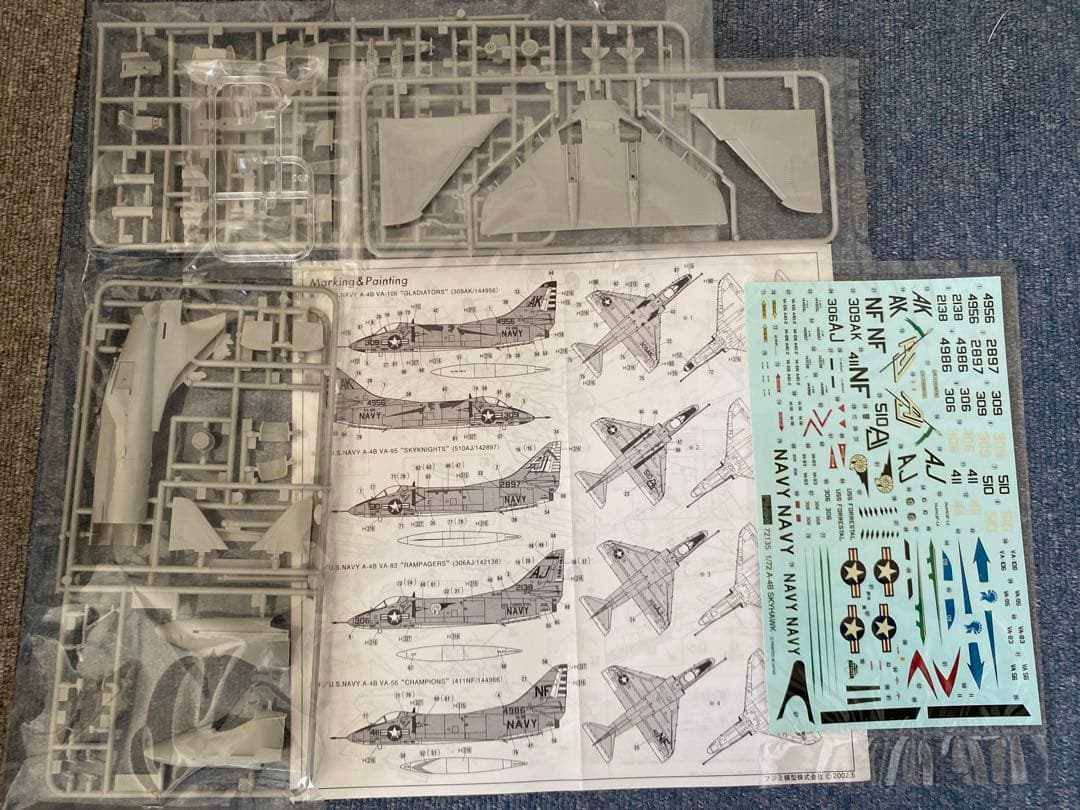 フジミ 1/72 A-4B スカイホークVA-106 グラジエーターズ