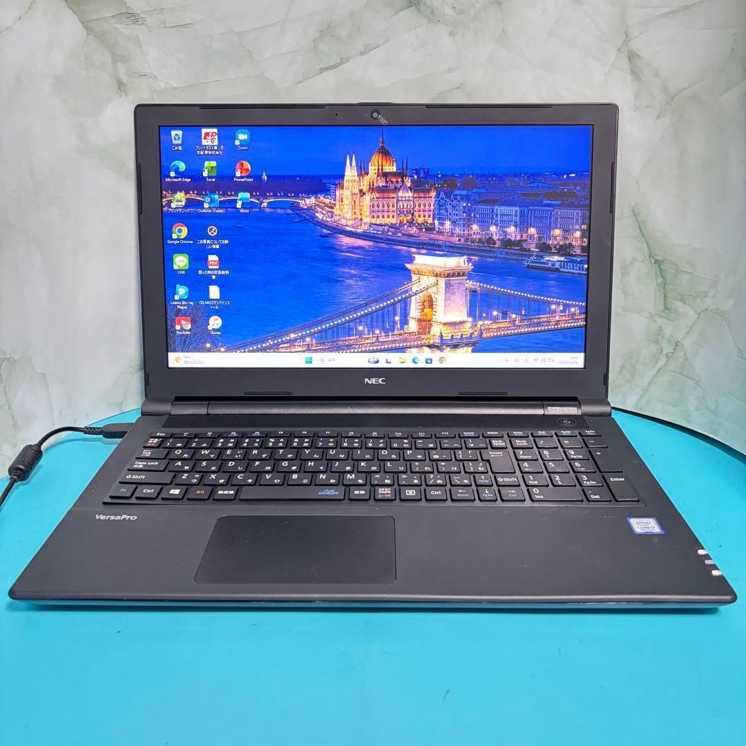 Webカメラ付き【Office】Win11★6世代i3★新品SSD★メモリ8GB